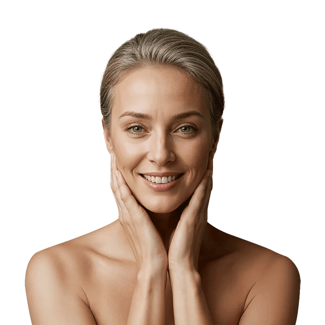 Woman smiling