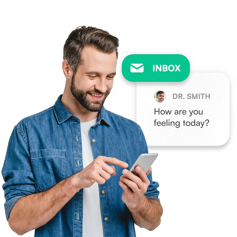 Receive 24/7 support
and ongoing care